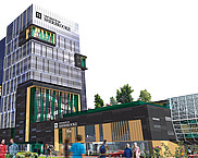 Le nouvel édifice du Campus de Longueuil permettra à l’Université de Sherbrooke de confirmer son enracinement en région métropolitaine. Construit à côté de la station de métro Longueuil–Université-de-Sherbrooke, le bâtiment comporte deux tours, l’une de 17&nbsp;étages et l’autre de 12&nbsp;étages. Ce premier complexe universitaire sur la Rive-Sud représente quelque 45&nbsp;000&nbsp;m2 de __________________________